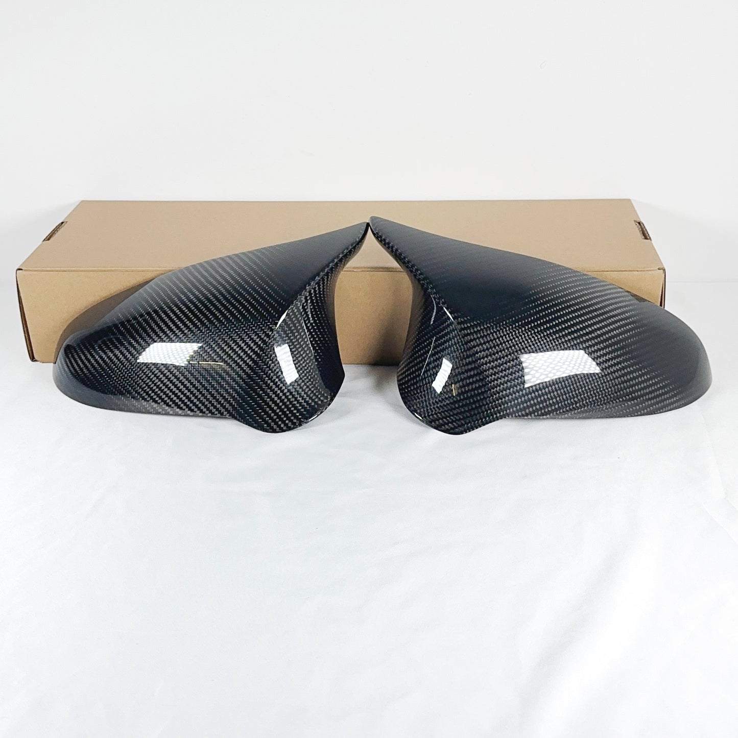 MAX CARBON Performance Dry Carbon Prepreg Mirror Caps for BMW M2C F87 M3 F80 M4 F82 F83