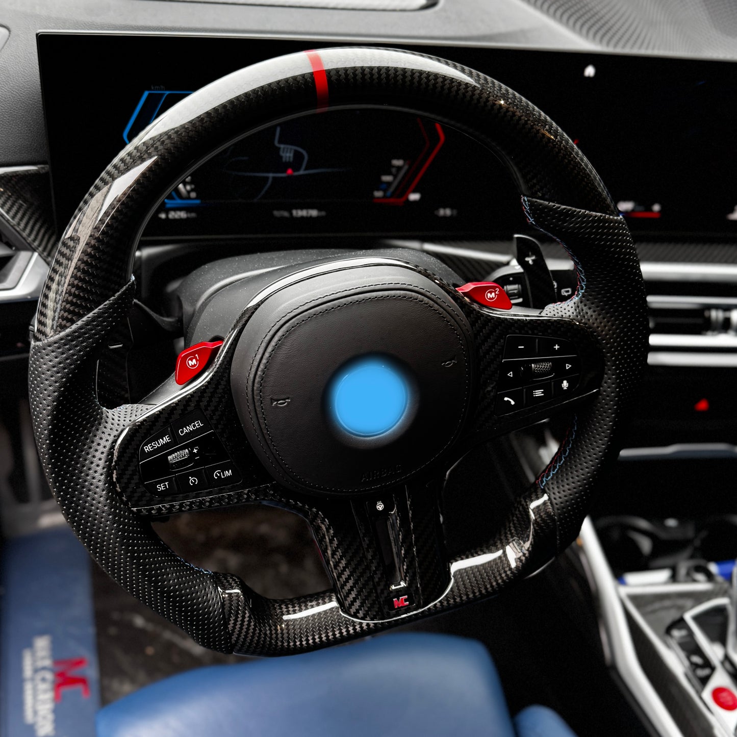 MAX CARBON DRY CARBON steering wheel suitable for BMW M2 G87 M3 G80 G81 M4 G82 G83