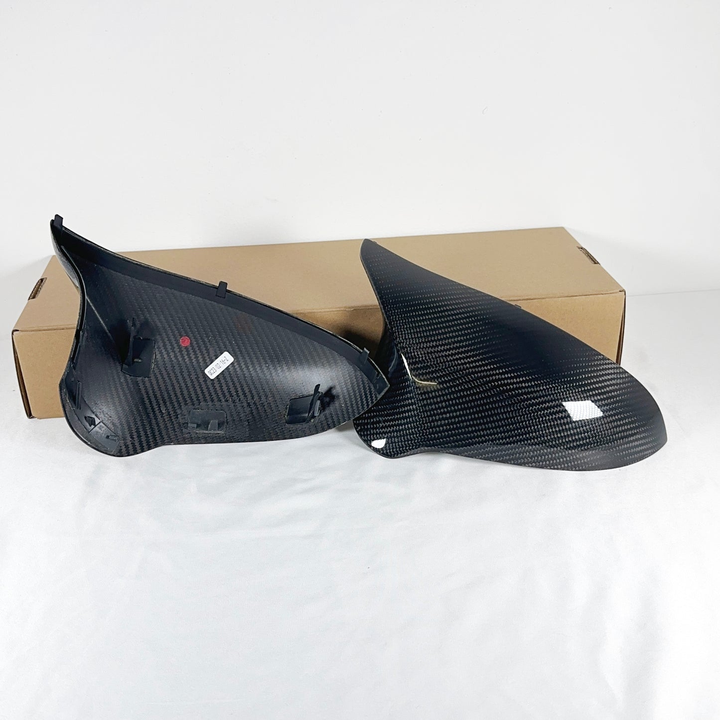 MAX CARBON Performance Dry Carbon Prepreg Mirror Caps for BMW M2C F87 M3 F80 M4 F82 F83