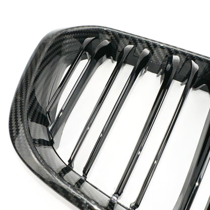 MC MAX CARBON genuine dry carbon grille kidneys for BMW F20 F21 M140i M135i