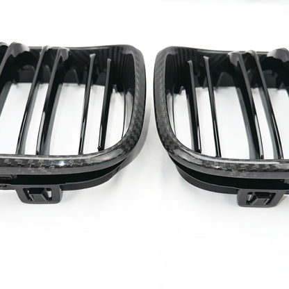 MC MAX CARBON genuine dry carbon grille kidneys for BMW F20 F21 M140i M135i