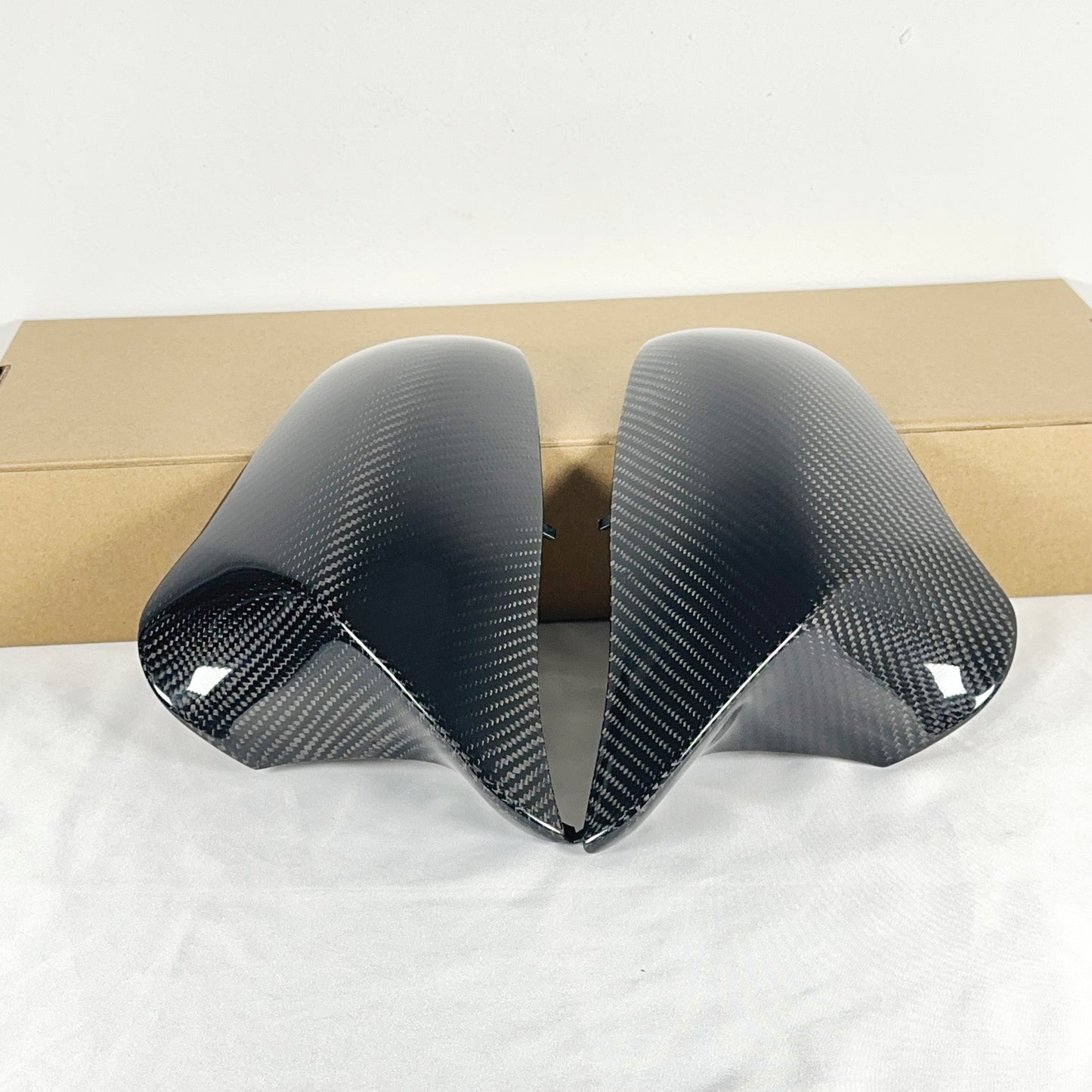 MAX CARBON Performance Dry Carbon Prepreg Mirror Caps for BMW M2C F87 M3 F80 M4 F82 F83