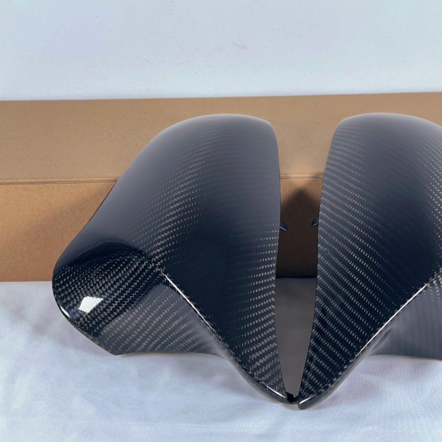 MAX CARBON Performance Dry Carbon Prepreg Mirror Caps for BMW M2C F87 M3 F80 M4 F82 F83