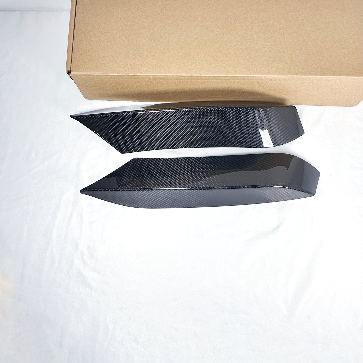 MC Dry Carbon Prepreg Performance Set Front Upper Spoiler Attachment for BMW M3 F80 M4 F82 F83 