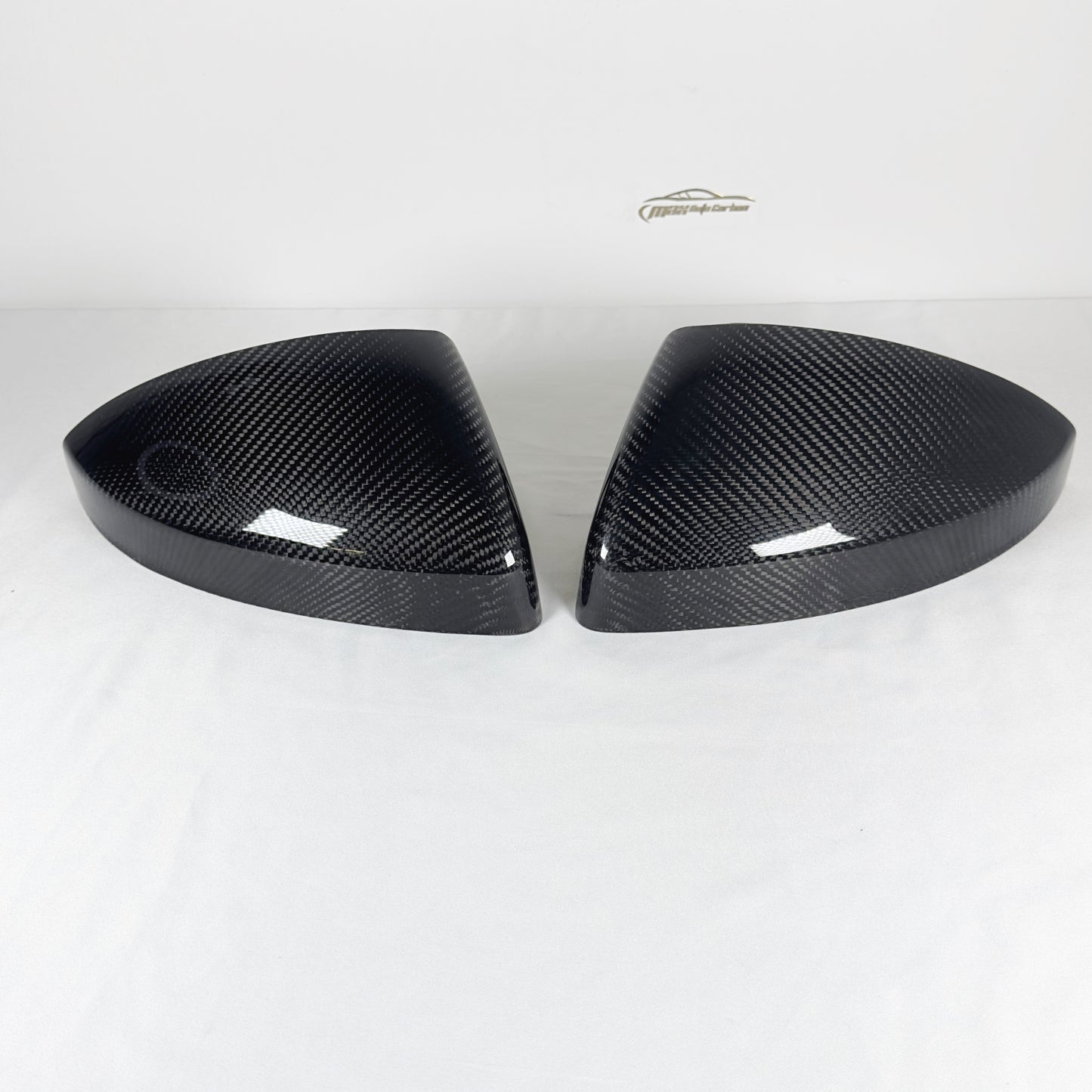 MAX CARBON Performance mirror caps, exterior mirror caps, mirror caps for Audi R8 4S TT TTS TTRS