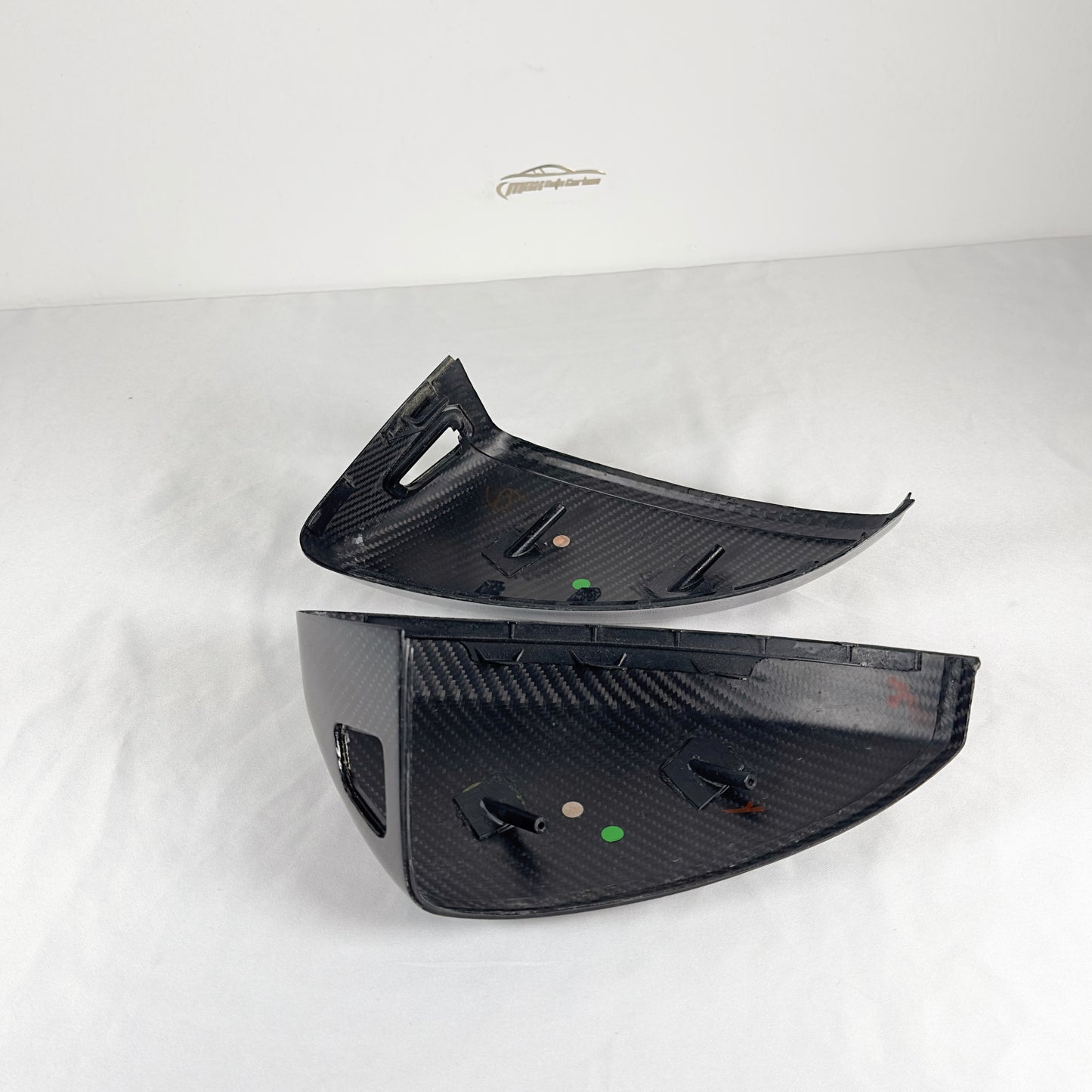 MAX CARBON Performance mirror caps, exterior mirror caps, mirror caps for Audi R8 4S TT TTS TTRS