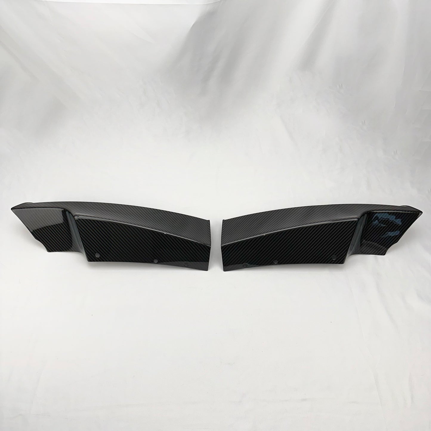 MC MAX CARBON Performance Front Flaps Spoiler Lip Covers for BMW F30 F31 with M Package
