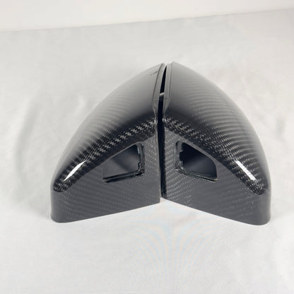 MAX CARBON Performance mirror caps, exterior mirror caps, mirror caps for Audi R8 4S TT TTS TTRS