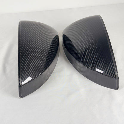MAX CARBON Performance mirror caps, exterior mirror caps, mirror caps for Audi R8 4S TT TTS TTRS