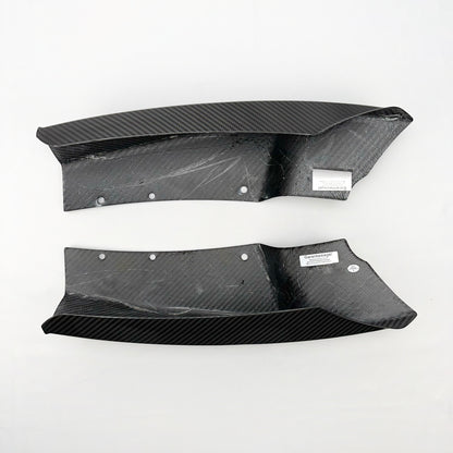 MC MAX CARBON Performance Front Flaps Spoiler Lip Covers for BMW F30 F31 with M Package