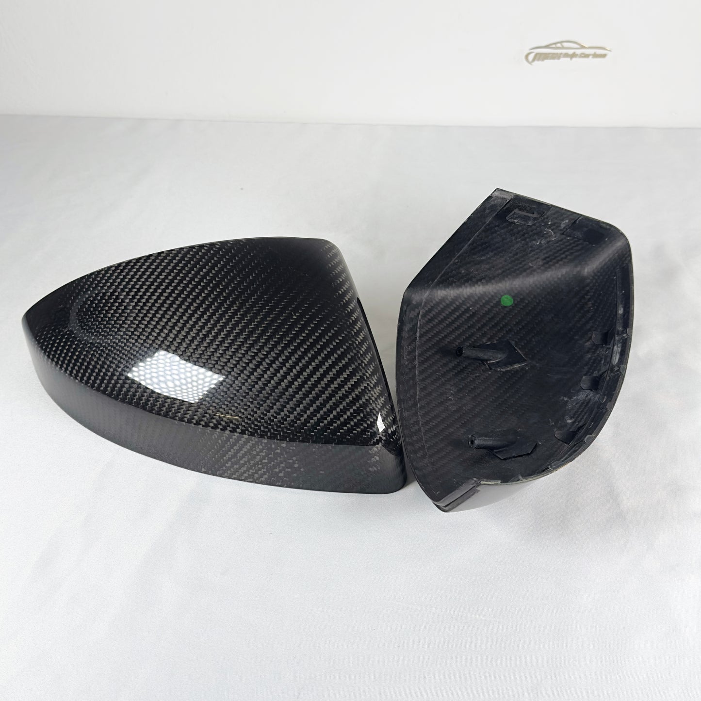 MAX CARBON Performance mirror caps, exterior mirror caps, mirror caps for Audi R8 4S TT TTS TTRS