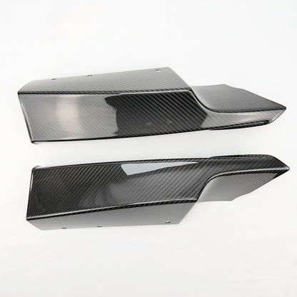 MC MAX CARBON Performance Front Flaps Spoiler Lip Covers for BMW F30 F31 with M Package