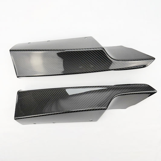 MC MAX CARBON Performance Front Flaps Spoiler Lip Covers for BMW F30 F31 with M Package