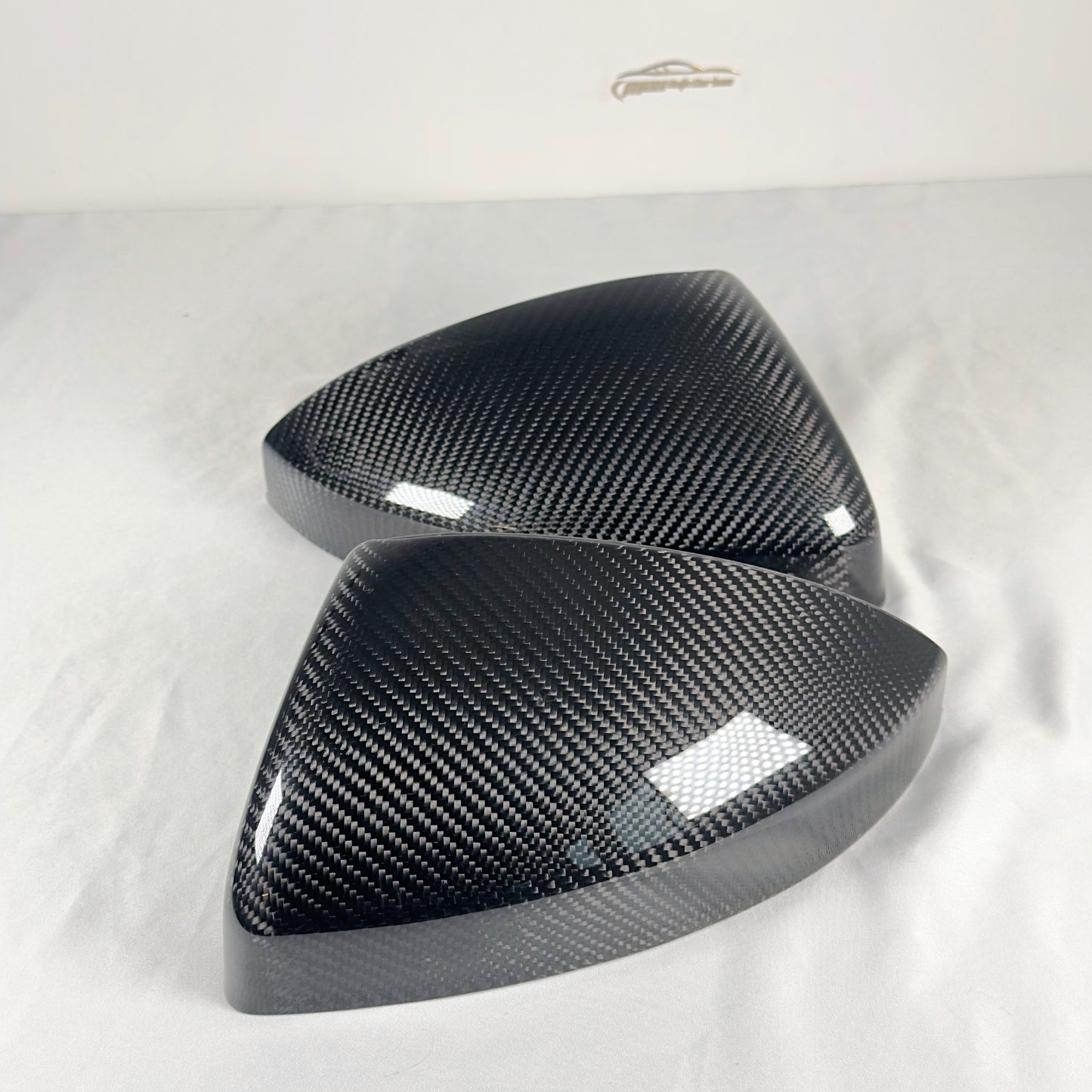 MAX CARBON Performance mirror caps, exterior mirror caps, mirror caps for Audi R8 4S TT TTS TTRS