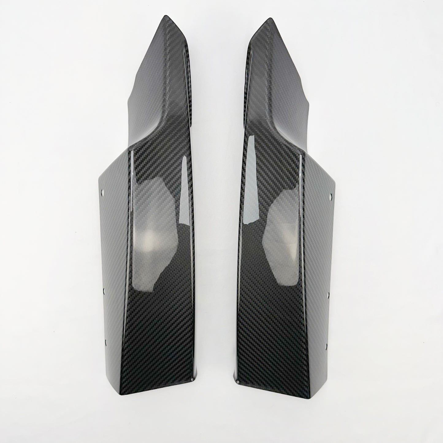 MC MAX CARBON Performance Front Flaps Spoiler Lip Covers for BMW F30 F31 with M Package