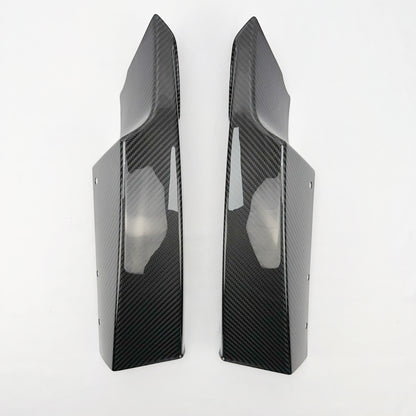 MC MAX CARBON Performance Front Flaps Spoiler Lip Covers for BMW F30 F31 with M Package