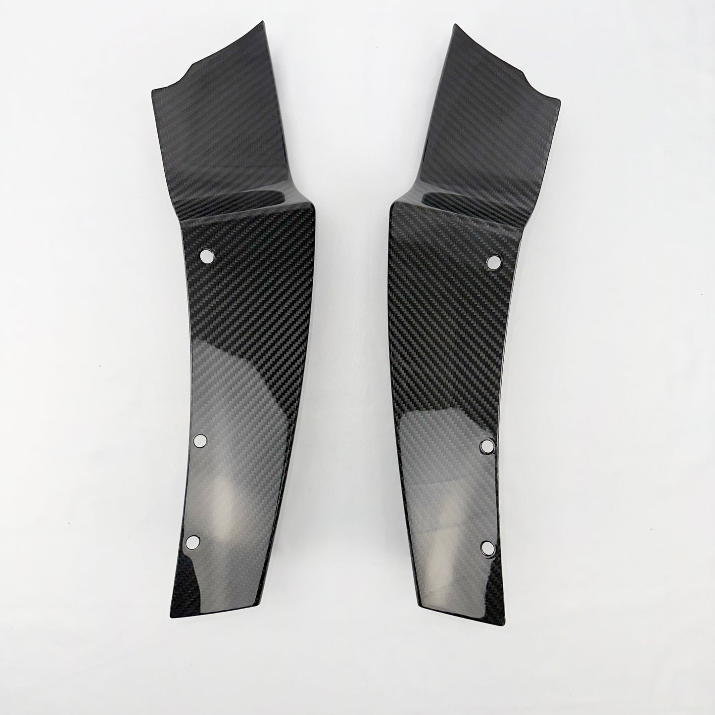 MC MAX CARBON Performance Front Flaps Spoiler Lip Covers for BMW F30 F31 with M Package