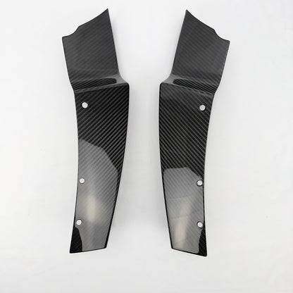 MC MAX CARBON Performance Front Flaps Spoiler Lip Covers for BMW F30 F31 with M Package