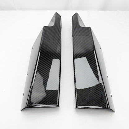 MC MAX CARBON Performance Front Flaps Spoiler Lip Covers for BMW F30 F31 with M Package