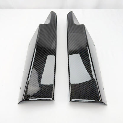 MC MAX CARBON Performance Front Flaps Spoiler Lip Covers for BMW F30 F31 with M Package