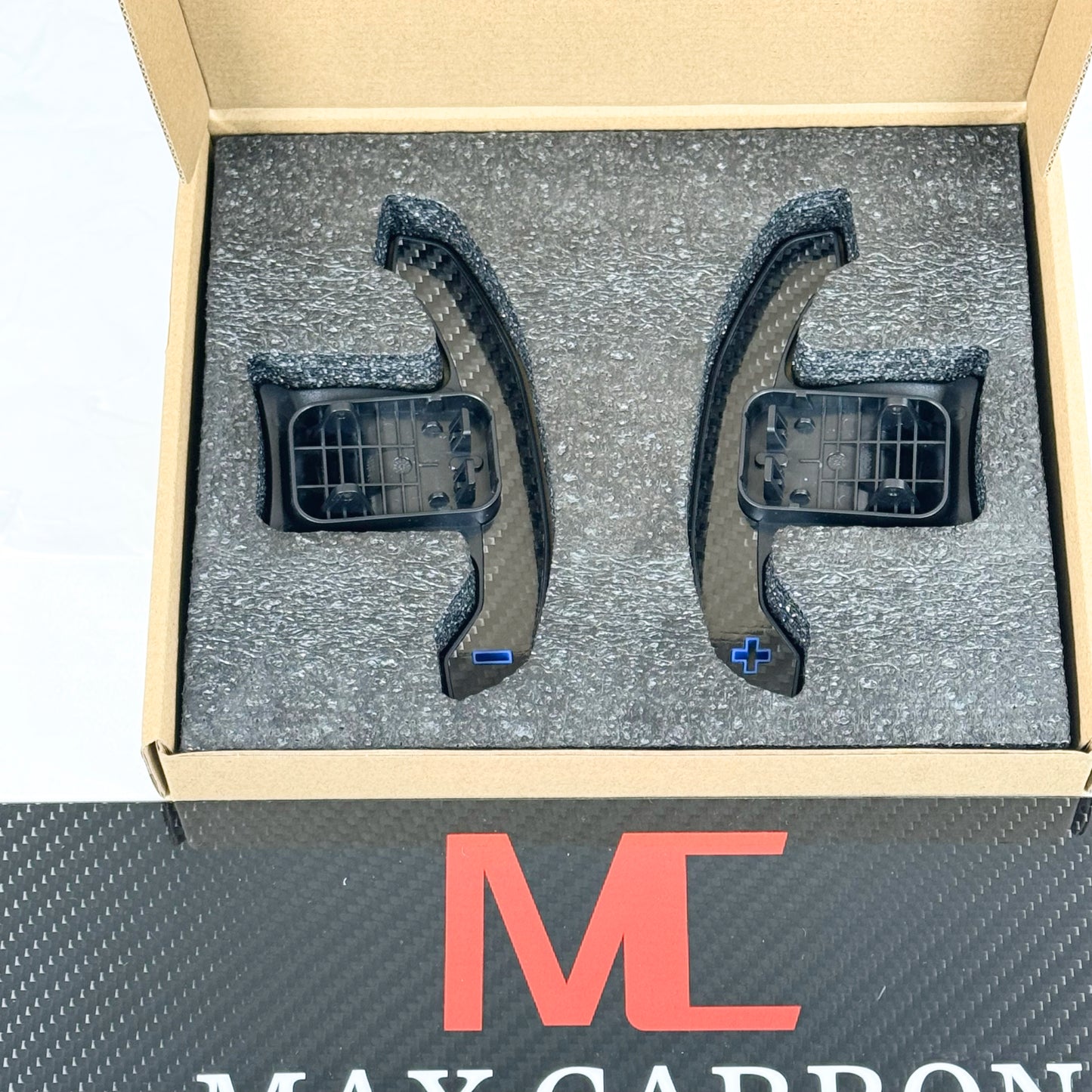 MAX CARBON Performance shift paddles for BMW M135i M235i M2 G87 M240i G42 M3 G80 G81 M4 G82 G83 M5 F90 M8 F91 F92 F93 X3M F97 X4M F98 X5M F95 X5M F96