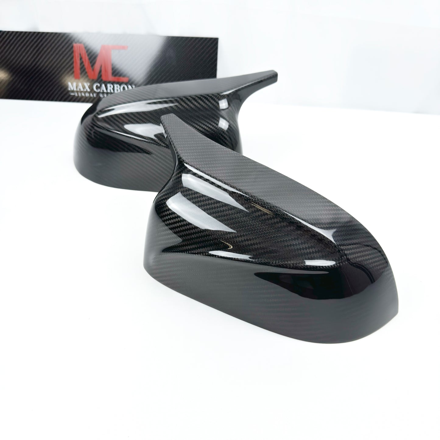 MC MAX CARBON Performance replacement mirror caps for BMW X3 X4 X5 X6 X7 G01 G02 G05 G06 G07