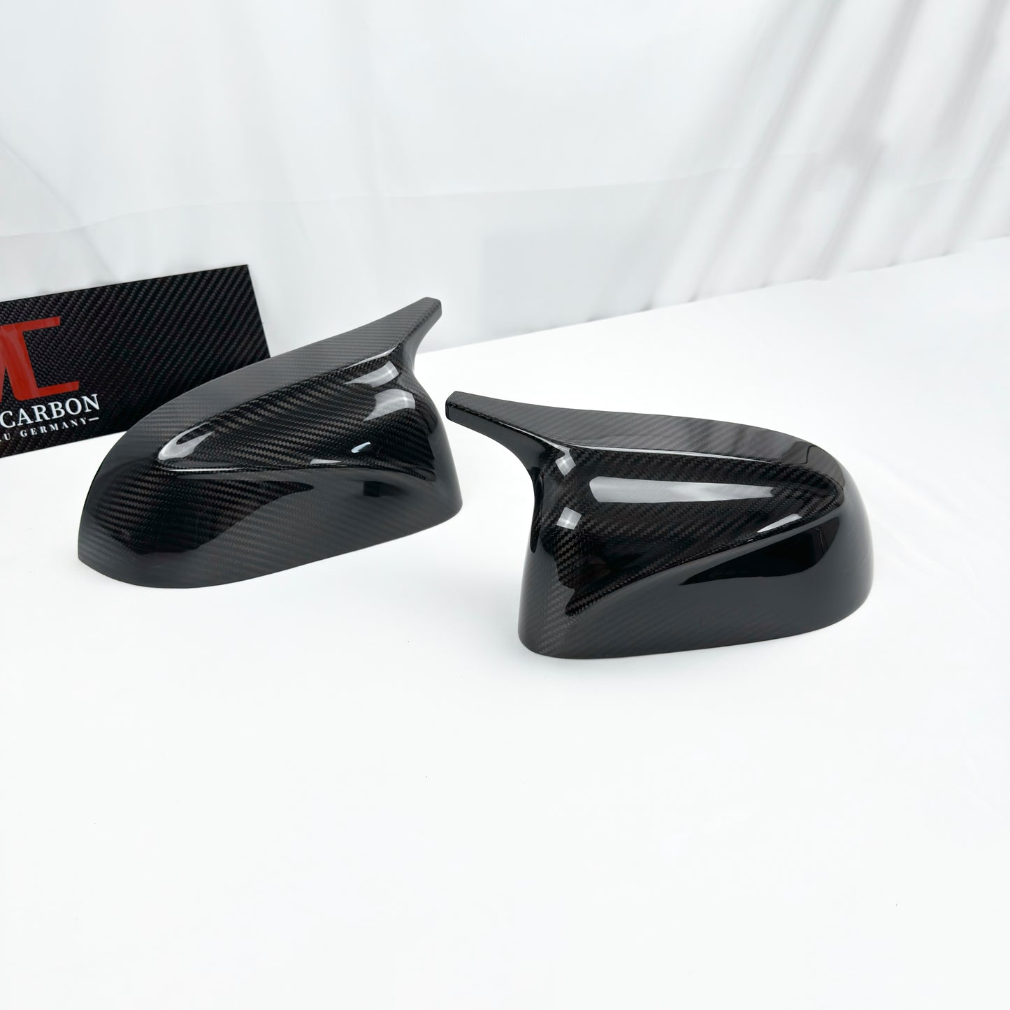MC MAX CARBON Performance replacement mirror caps for BMW X3 X4 X5 X6 X7 G01 G02 G05 G06 G07