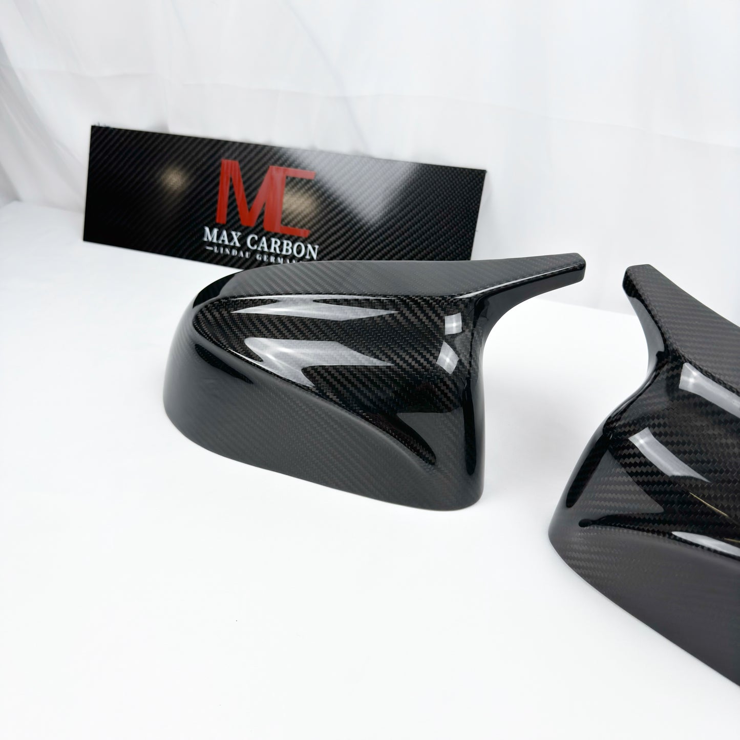 MC MAX CARBON Performance replacement mirror caps for BMW X3 X4 X5 X6 X7 G01 G02 G05 G06 G07