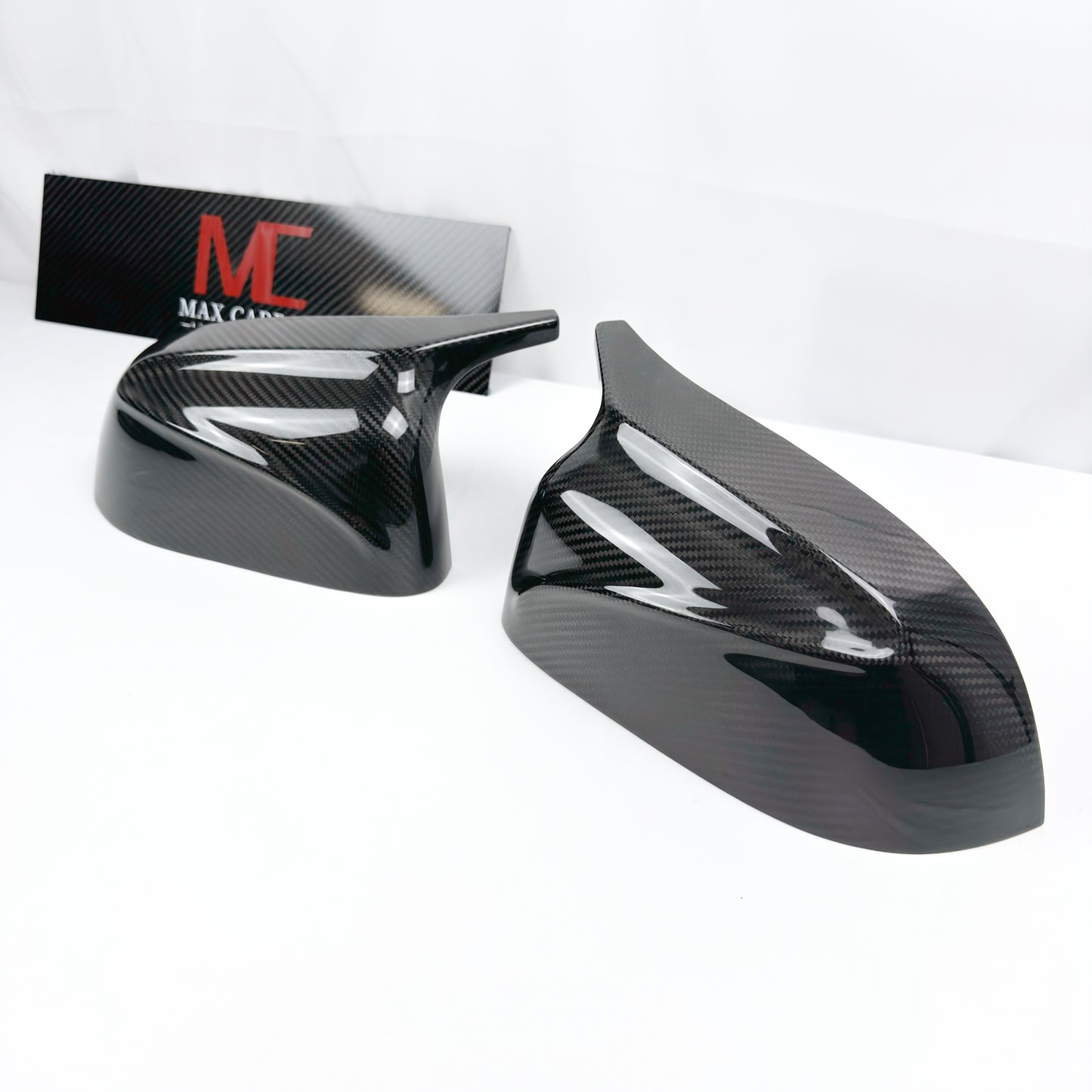 MC MAX CARBON Performance replacement mirror caps for BMW X3 X4 X5 X6 X7 G01 G02 G05 G06 G07