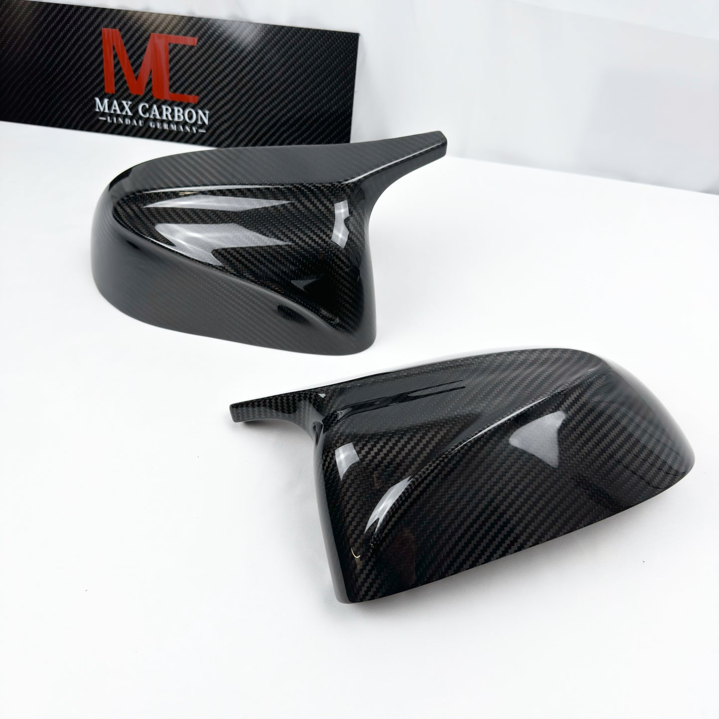MC MAX CARBON Performance replacement mirror caps for BMW X3 X4 X5 X6 X7 G01 G02 G05 G06 G07