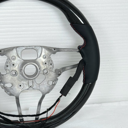 MAX CARBON Performance Carbon Steering Wheel Replacement for Porsche Cayenne Macan 911 Cayman Boxster Panamera 