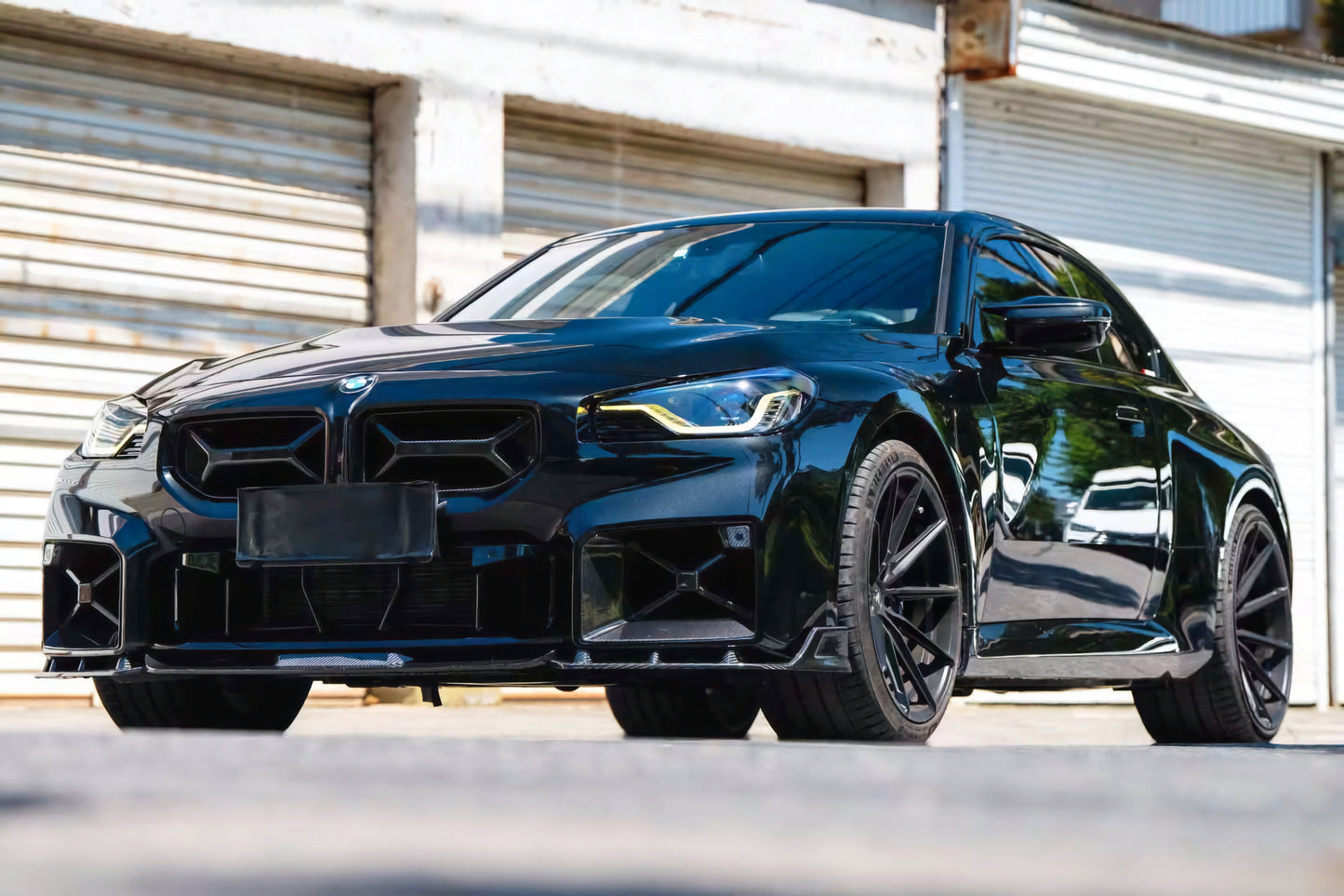 MC Dry Carbon Prepreg Front Attachment Front Lip 3 Piece Set fits for BMW M2 G87 incl. LCI