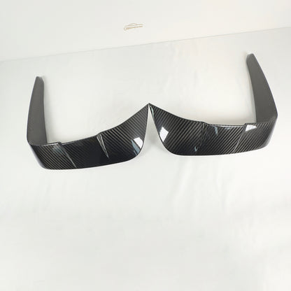 MAX CARBON Performance Real DRY CARBON PrePreg Front Lip Flick for BMW G14 G15 G16 M850