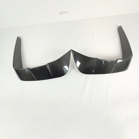 MAX CARBON Performance Real DRY CARBON PrePreg Front Lip Flick for BMW G14 G15 G16 M850