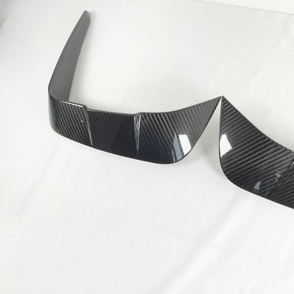 MAX CARBON Performance Real DRY CARBON PrePreg Front Lip Flick for BMW G14 G15 G16 M850