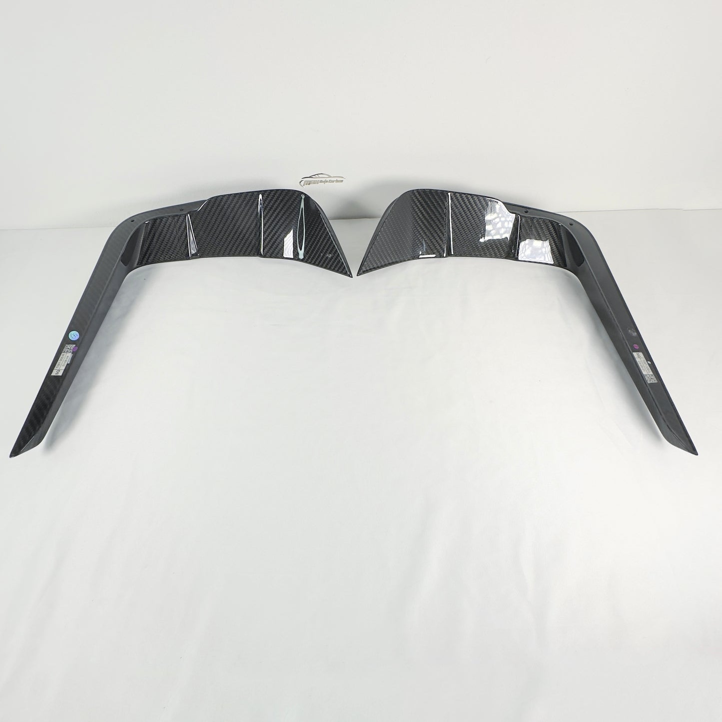 MAX CARBON Performance Real DRY CARBON PrePreg Front Lip Flick for BMW G14 G15 G16 M850