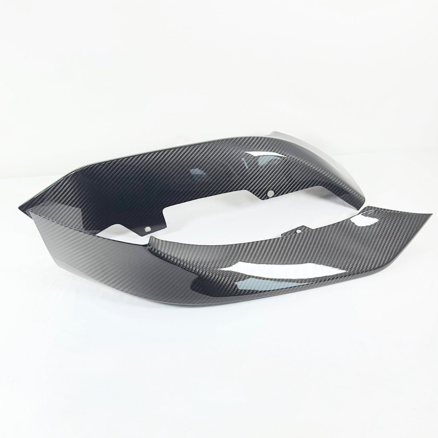 MAX CARBON Performance Real Dry Carbon Front Flaps Spoiler Lip Splitter for BMW G14 G15 G16 M850 840 