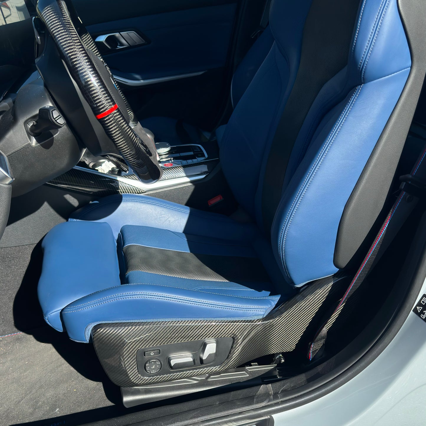 MC MAX CARBON Performance Seat Covers Side Cover for BMW M2 G87 M4 G82 G83 