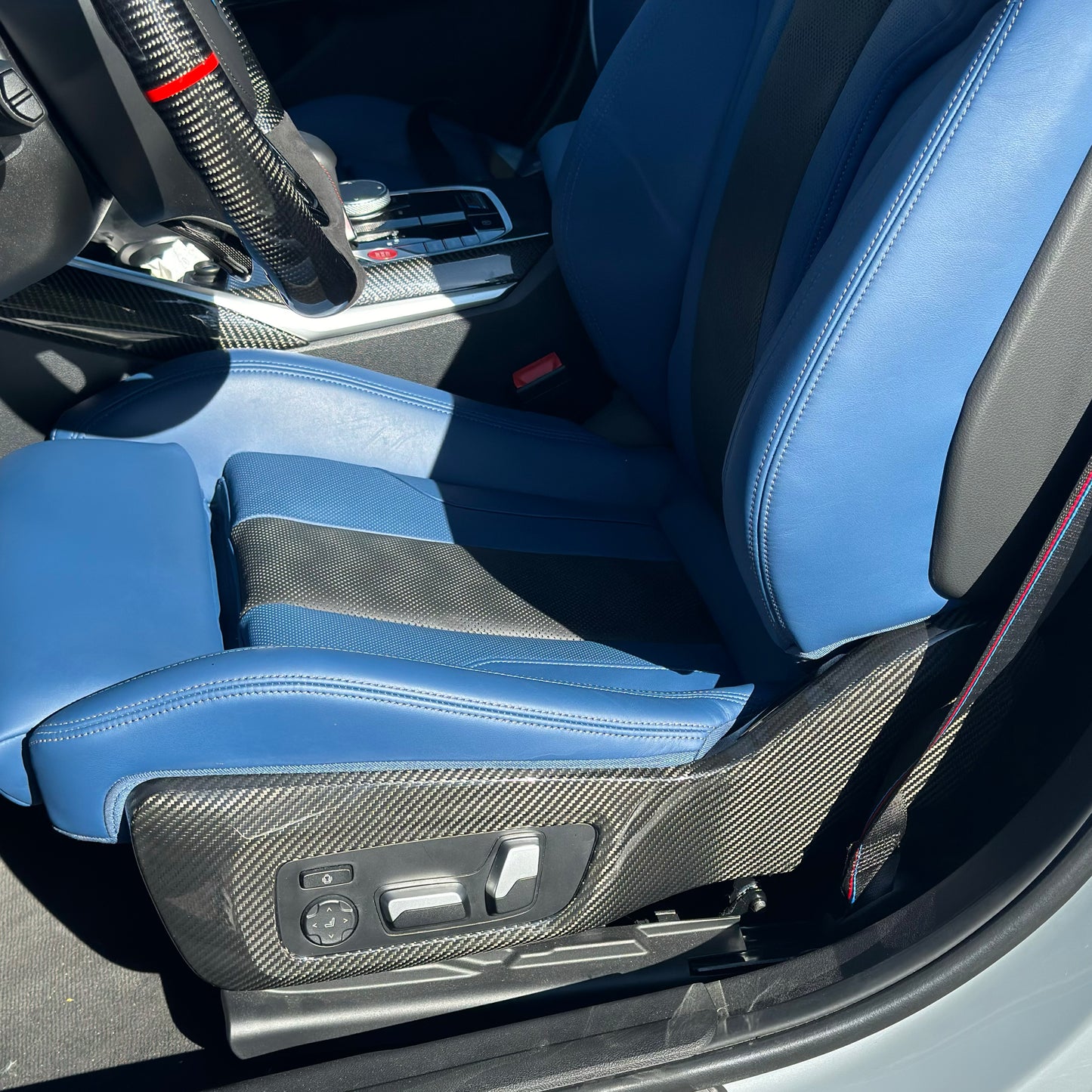 MC MAX CARBON Performance Seat Covers Side Cover for BMW M2 G87 M4 G82 G83 