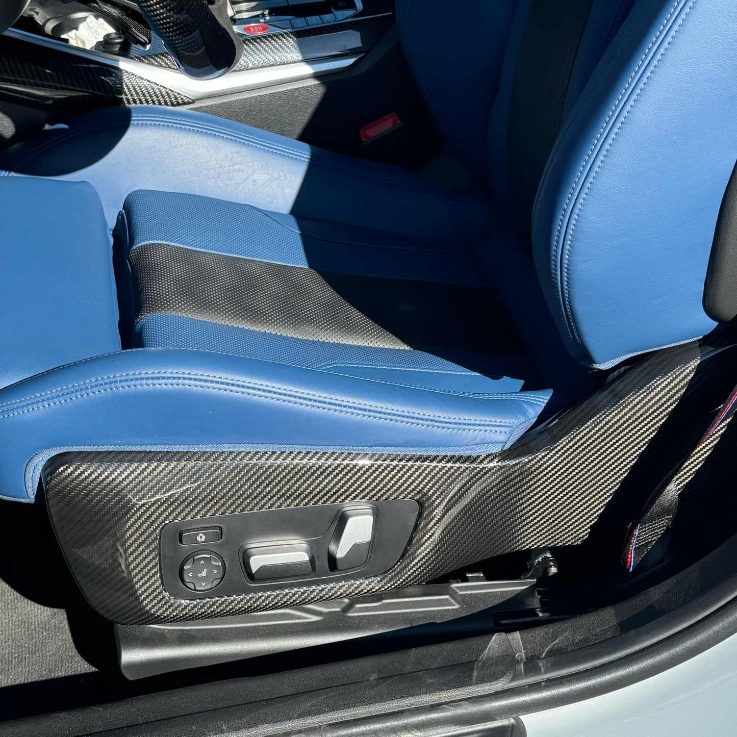 MC MAX CARBON Performance Seat Covers Side Cover for BMW M2 G87 M4 G82 G83 