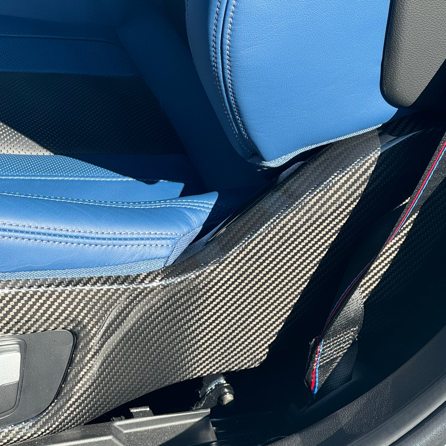 MC MAX CARBON Performance Seat Covers Side Cover for BMW M2 G87 M4 G82 G83 