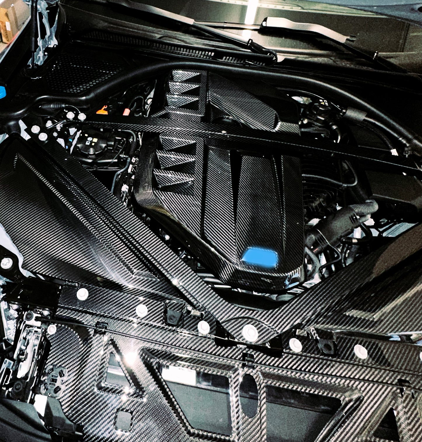 Couvercle de moteur MAX CARBON Performance Dry CARBON Remplacement du compartiment moteur pour BMW M3 G80 G81 G82 G83 M3 M4 M2 G87 