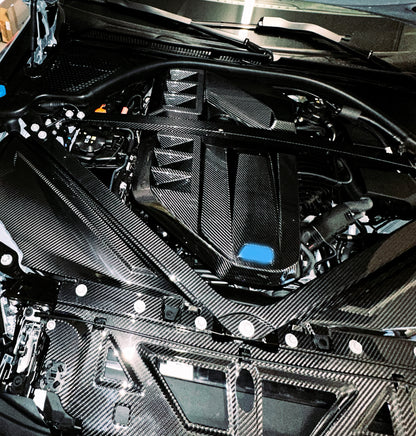 Couvercle de moteur MAX CARBON Performance Dry CARBON Remplacement du compartiment moteur pour BMW M3 G80 G81 G82 G83 M3 M4 M2 G87 