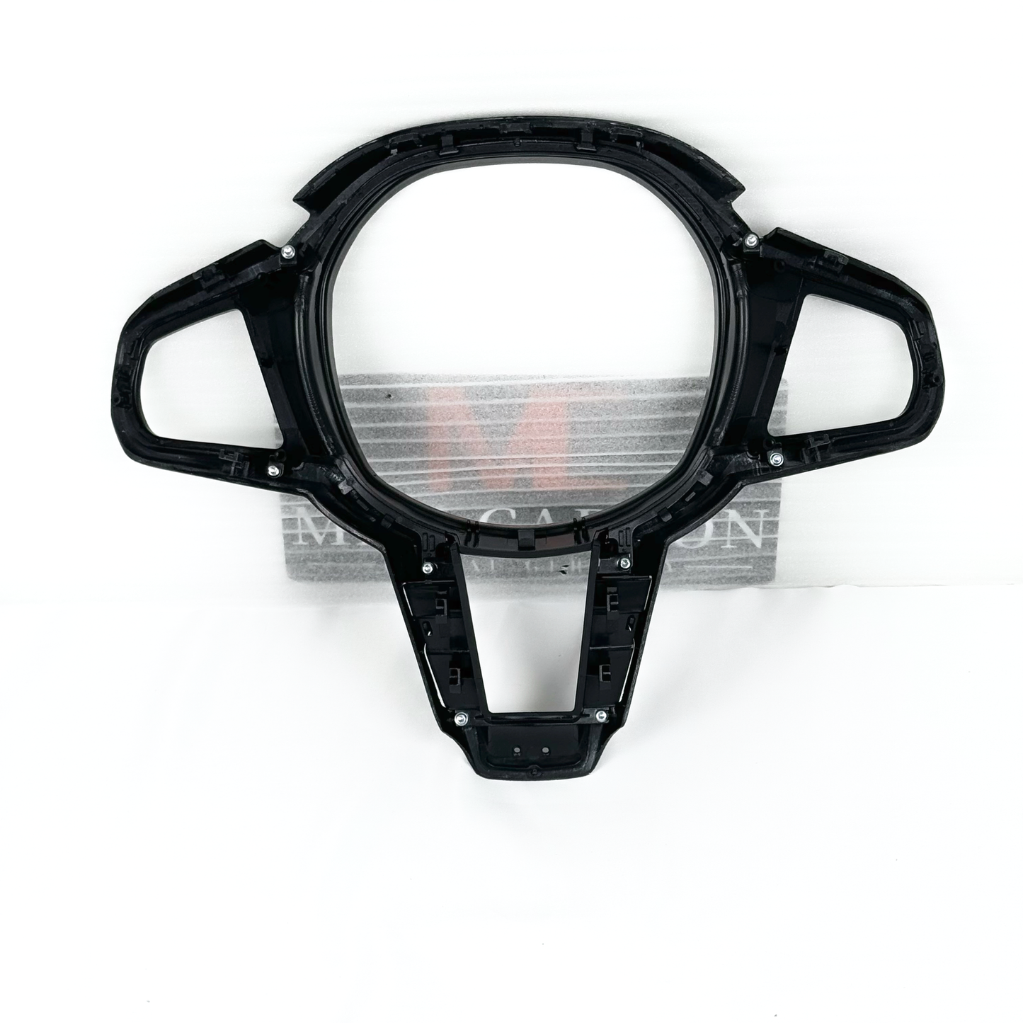 MAX CARBON Dry Carbon Prepreg Steering Wheel Cover Replacement for BMW M2 G87 LCI M3 G80 G81 LCI M4 G82 G83 LCI 