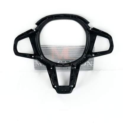 MAX CARBON Dry Carbon Prepreg Steering Wheel Cover Replacement for BMW M2 G87 LCI M3 G80 G81 LCI M4 G82 G83 LCI 