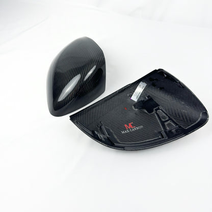 MAX CARBON Performance mirror caps housing Dry Carbon for Mercedes C Class 206 E Class 214 CLE Class 236 S Class 223 