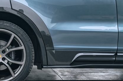 MAX CARBON DRY Carbon Side Skirts for Porsche Cayenne 9YA
