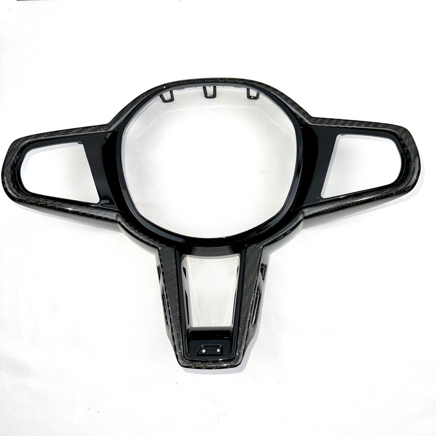 MAX CARBON Dry Carbon Prepreg Steering Wheel Cover Replacement for BMW M2 G87 LCI M3 G80 G81 LCI M4 G82 G83 LCI 