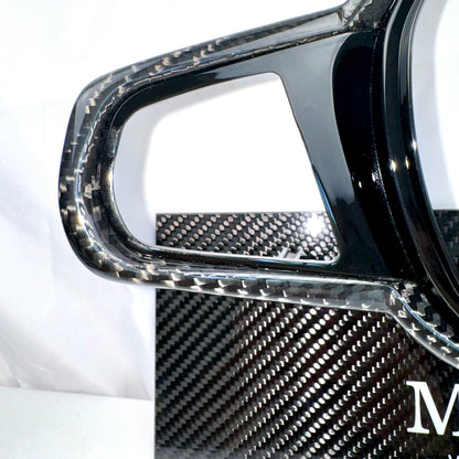 MAX CARBON Dry Carbon Prepreg Steering Wheel Cover Replacement for BMW M2 G87 LCI M3 G80 G81 LCI M4 G82 G83 LCI 