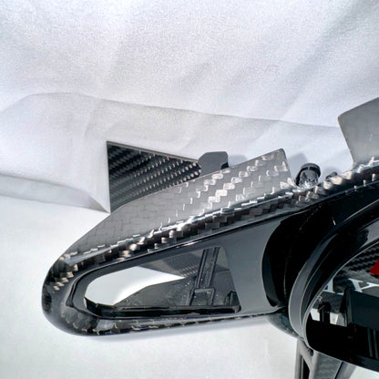 MAX CARBON Dry Carbon Prepreg Steering Wheel Cover Replacement for BMW M2 G87 LCI M3 G80 G81 LCI M4 G82 G83 LCI 